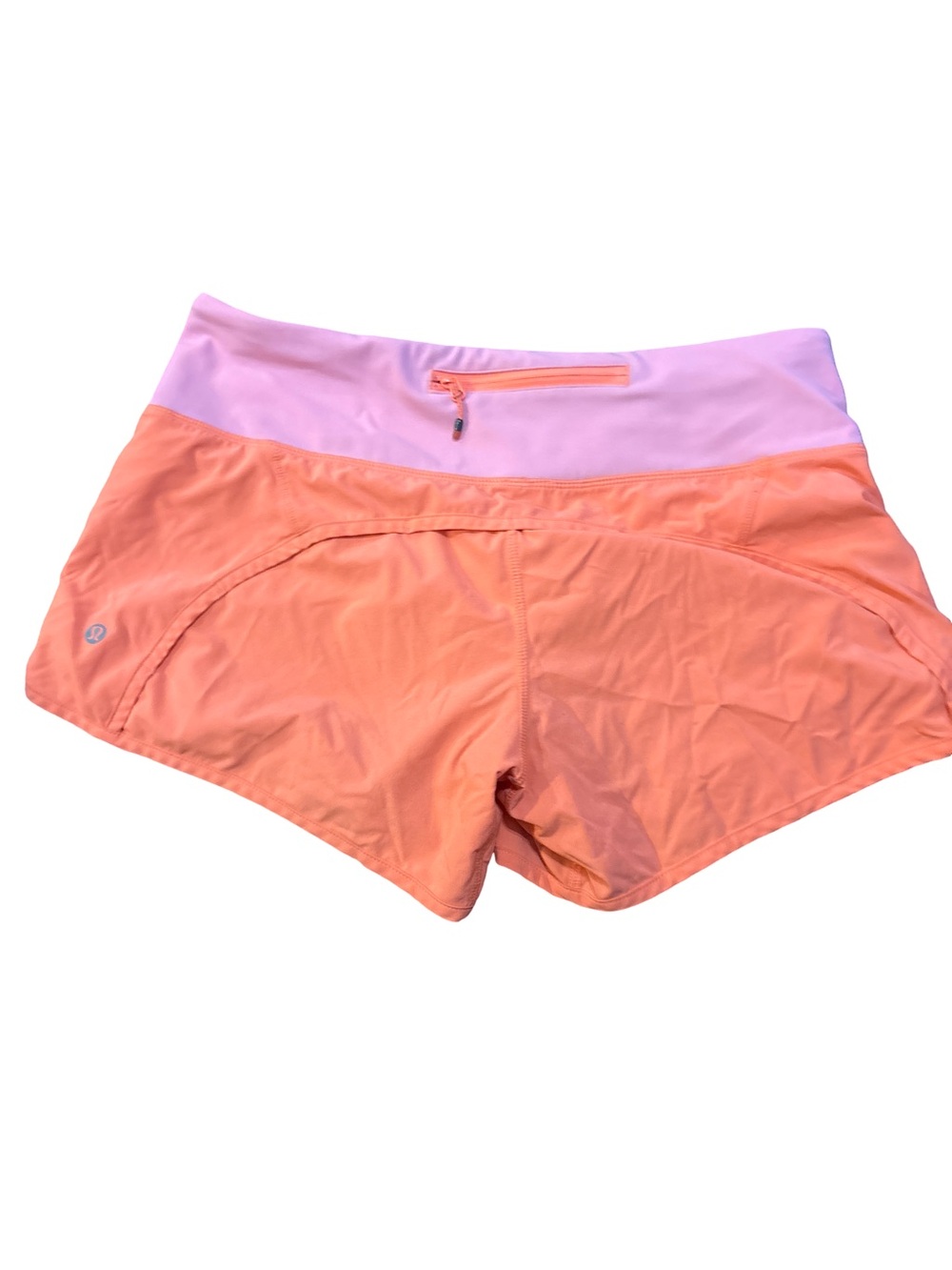 lululemon athletica Coral and Pink Athletic Shorts